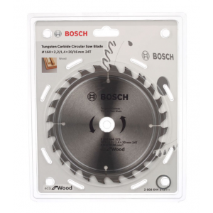 Пильный диск eco wood (160x20 мм; 24t) Bosch 2608644373