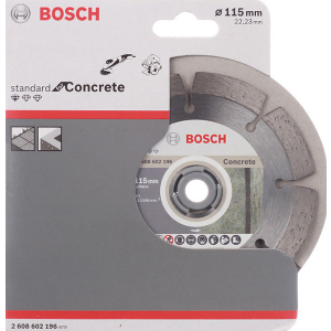 Диск алмазный Bosch Standard 2608602196 сплошной