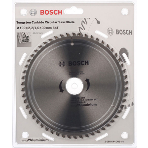 Диск пильный по алюминию Bosch Multi ECO (2608644389) 190х30х2,2 мм 54 зуба