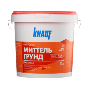 Грунт Knauf Миттельгрунд для впитывающих оснований концентрат 10 кг