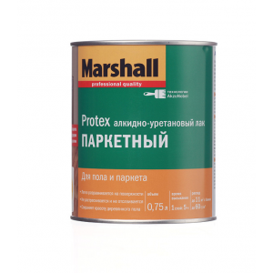 Лак паркетный Marshall Protex полуматовый