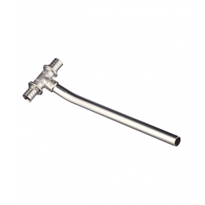 Трубка для подключения радиатора Stout, Т-образная 20/250, для труб из сшитого полиэтилена аксиальный, SFA-0026-202520