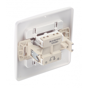 Выключатель SCHNEIDER ELECTRIC BLNVS010111 Blanca 1-кл сп сх.1 10А 250В с подсветкой бел