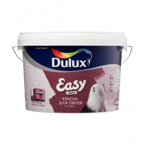 Краска для обоев DULUX Easy BW белая