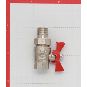 Кран шаровой Valtec Base с полусгоном, 1/2 вн.-нар. VT.227.N.04