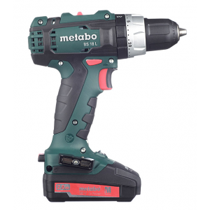 Дрель-шуруповерт аккумуляторная Metabo BS 18 L (602321500) 18В 2х2Ач Li-Ion