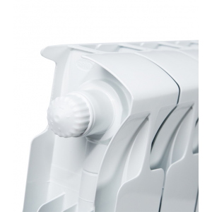 Радиатор биметаллический Rifar Monolit Ventil MVR 500 мм 12 секций 3/4" нижнее правое подключение белый