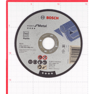 Круг отрезной по металлу Bosch (2608603396) 125х22х1 мм