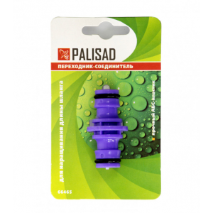 Соединитель для поливочного шланга PALISAD (66465) пластиковый