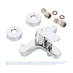 Смеситель для ванны и душа GROHE Eurosmart Cosmopolitan 32831000 с коротким изливом однорычажный без лейки