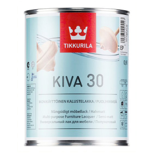 Лак акрилатный Tikkurila Kiva 30 EP полуматовый