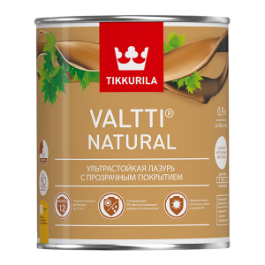 Антисептик Tikkurila Valtti Natural декоративный для дерева бесцветный 0,9 л