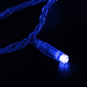 Гирлянда светодиодная Neon-Night Нить 100 LED свечение синее 10 м (305-183)