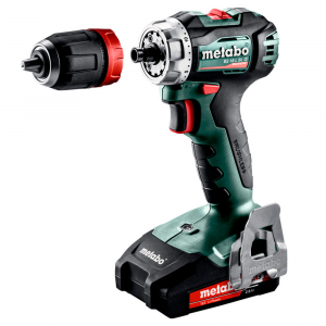 Дрель-шуруповерт аккумуляторная Metabo BS 18 L BL Q (602327500) 18В 2х2Ач Li-Ion