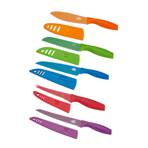 Набор цветных ножей с чехлами Stahlberg 6739-S