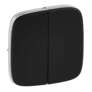 Лицевая панель для выключателя двухклавишного Legrand VALENA LIFE, ALLURE 755028