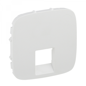 Лицевая панель для розетки интернет RJ-45/телефонной RJ-11 одинарной Legrand VALENA LIFE, ALLURE 755415