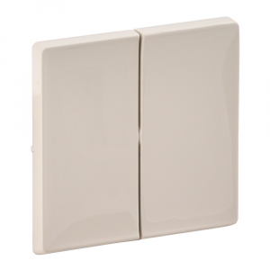 Лицевая панель для выключателя двухклавишного Legrand VALENA LIFE, ALLURE 755021