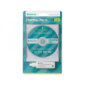 Чистящий набор Defender CLN 36903 диск CD/DVD (CD + чист.жидк.20мл)