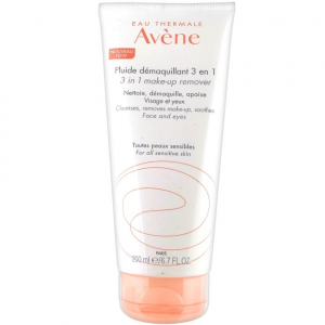 AVENE Флюид Fluide Démaquillant 3 en 1 для Снятия Макияжа 3 в 1, 200 мл
