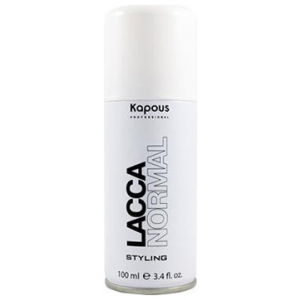 Kapous Лак Lacca Normal Аэрозольный для Волос Нормальной Фиксации, 100 мл
