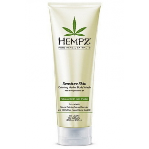 HEMPZ Гель Sensitive Skin Calming Herbal Body Wash для душа Чувствительная кожа, 265 мл