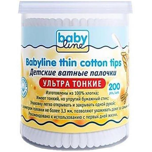 BabyLine Ватные палочки ультратонкие