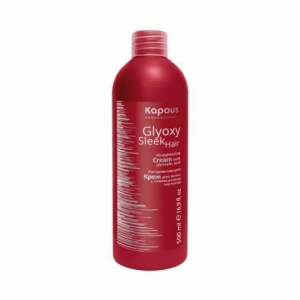 Kapous Крем GlyoxySleek Hair Распрямляющий для Волос с Глиоксиловой Кислотой, 500 мл