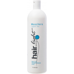 HAIR COMPANY Маска Hair Natural Light Maschera Capelli Fini для Большего Объема Волос, 1000 мл