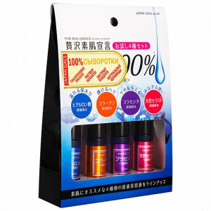 Japan Gals Сыворотка Beau Essence набор, 10 мл*4