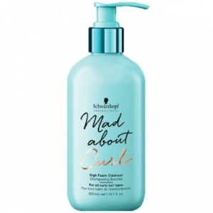Schwarzkopf Крем-Шампунь Mad About Curls Очищающий для Тонких, Нормальных и Жестких Волос, 300 мл