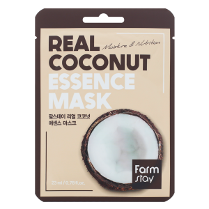 FarmStay Маска Real Coconut Essence Mask Тканевая для Лица с Экстрактом Кокосом 23 мл