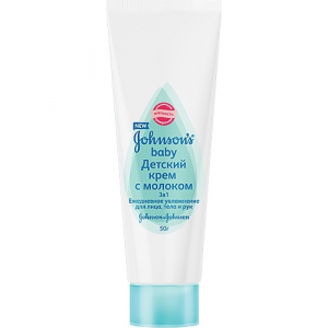 Крем детский с молоком Johnson's baby