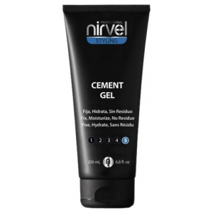 Nirvel Professional Гель Cement Gel Экстрасильной Фиксации Цемент, 200 мл