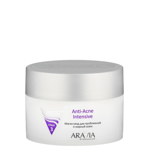 ARAVIA Маска-Уход Anti-Acne Intensive для Проблемной и Жирной Кожи, 150 мл