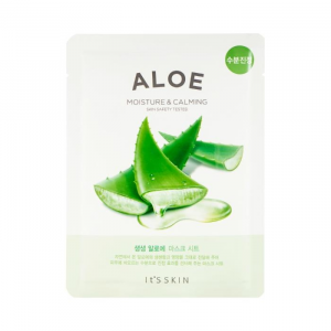 It's Skin Маска The Fresh Aloe Mask Sheet Успокаивающая Тканевая с Алоэ Вера, 18г
