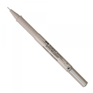 Капиллярная ручка Faber-Castell Ecco Pigment 0,8 мм, черная (166899)