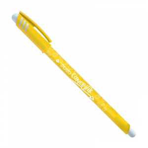 Ручка шариковая "пиши-стирай" Tratto Cancellik цвет желтая Fila-826109