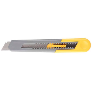 Нож Stayer 0910 standard с сегментированным лезвием инструментальная сталь