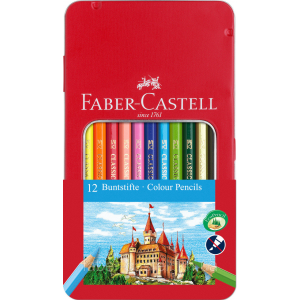 Faber-Castell Цветные карандаши Замок 12 шт