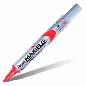 Pentel Маркер для досок "Maxiflo", 4 мм, красный
