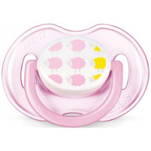 Пустышка силиконовая анатомическая Philips AVENT Freeflow SCF172/13 0-6 м (1 шт) голубой