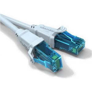 Патч-корд Vention прямой UTP cat.5е RJ 45 - 5м. Серый VAP-A 10-S 500