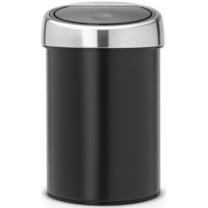 Ведро для мусора Touch Bin (3 л), черное 364440 Brabantia