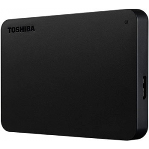 Внешний жесткий диск (HDD) Toshiba HDD 2.5'' 1.0Tb Canvio Basics (HDTB410EK3AA) Black