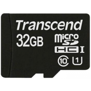 Карта памяти Transcend microSDHC 32 Gb Class 10 UHS-I 300 X PREMIUM TS 32 GUSDCU1