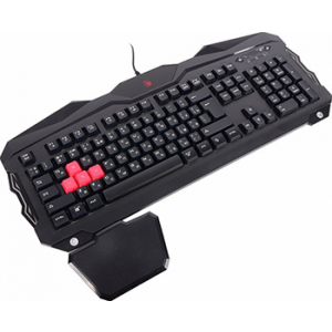 Клавиатура игровая проводная A4Tech Bloody B210 черный