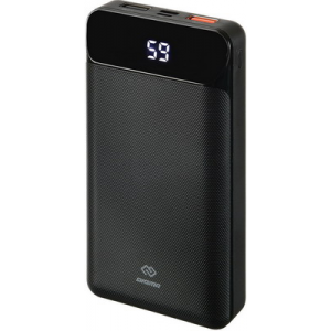 Внешний аккумулятор (Power Bank) DIGMA Power Delivery DG-20000-PL-BK, 20000мAч