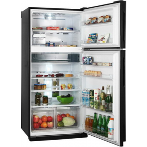 Двухкамерный холодильник Sharp SJ-XE 55 PMBK