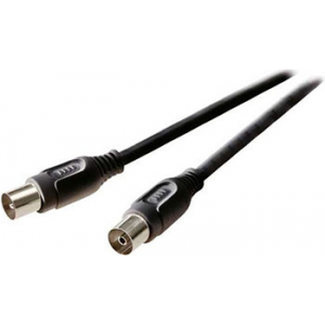 Антенный кабель Vivanco M-F черный 1.5м (43022)